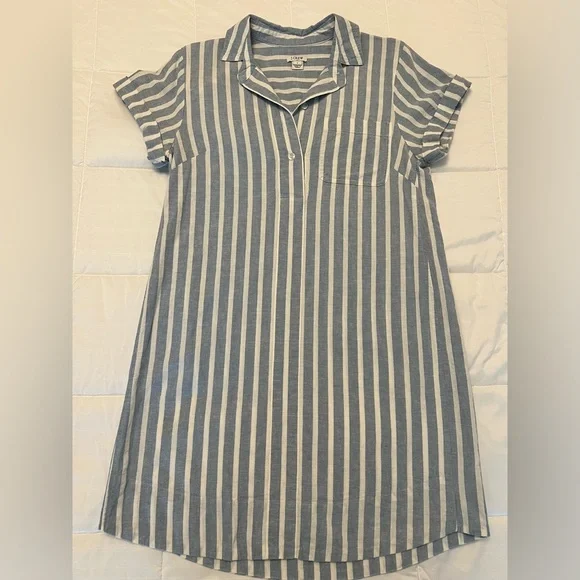 J. Crew | Dresses | J Crew Striped Linen Shirt Dress Size Small | Poshmark J. Crew | Dresses | J Crew Striped Linen Shirt Dress Size Small | Poshmark